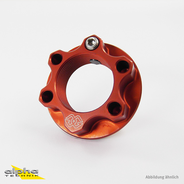 GILLES ACMA nut (steering head) M28x1 red