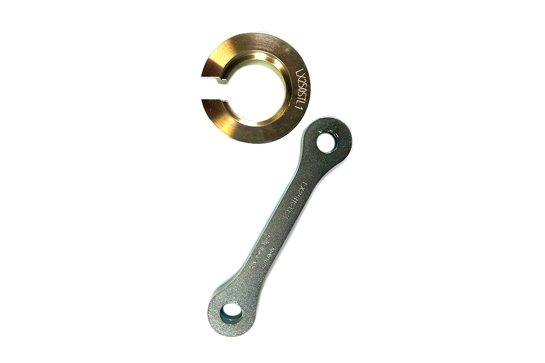 alpha Technik Lowering Kit 40mm for Kawasaki KLX250; Type LX250S; Model year 2009-