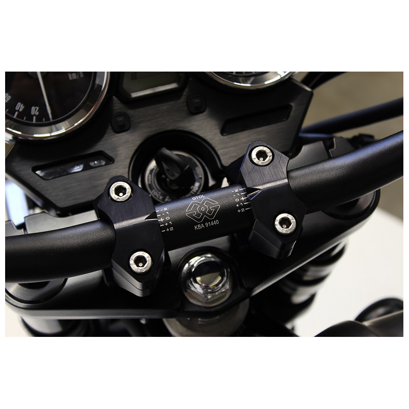 GILLES 2DGT adjustable handlebar clamps black