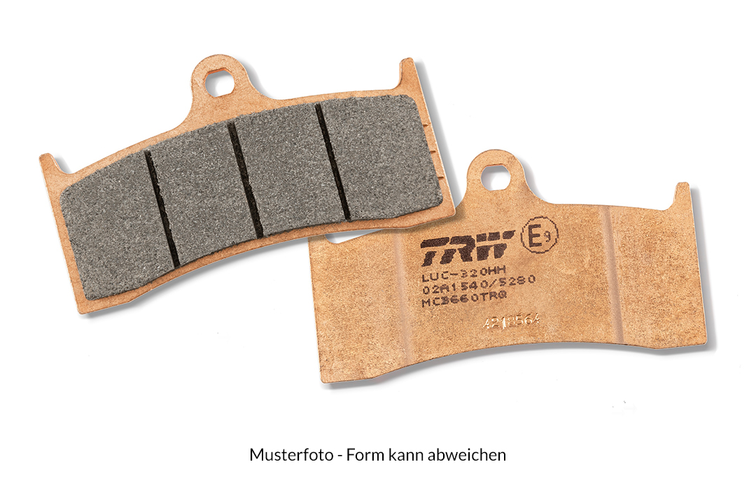 TRW brake pad set Track Racing Quality MCB595TRQ front