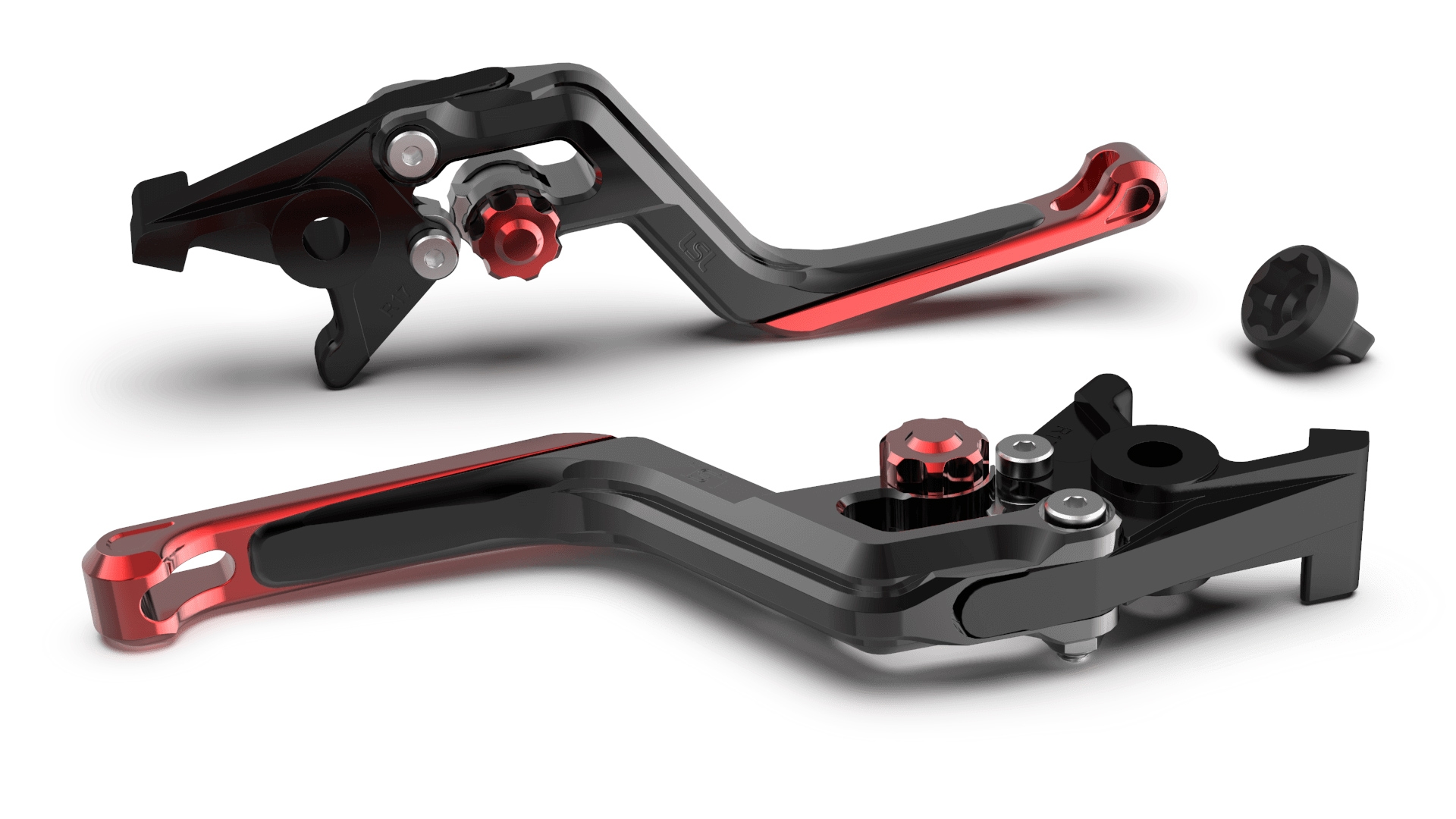 LSL ERGONIA clutch lever L49R Black/Red/Red