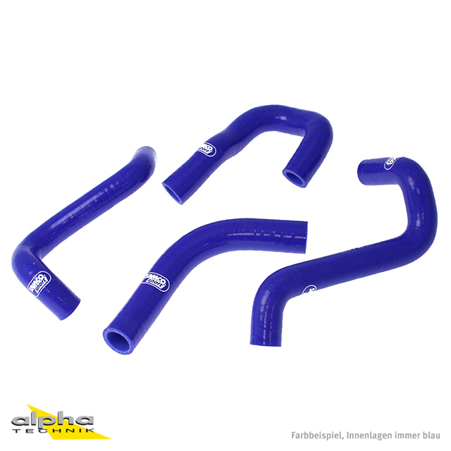 SAMCO SPORT Blue Silicone Hose Kit for Kawasaki GPZ500S Model Year 1987-2005