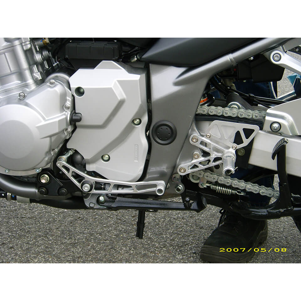 LSL Rearset for Suzuki, GSF650, GSF1250, 2007-2016