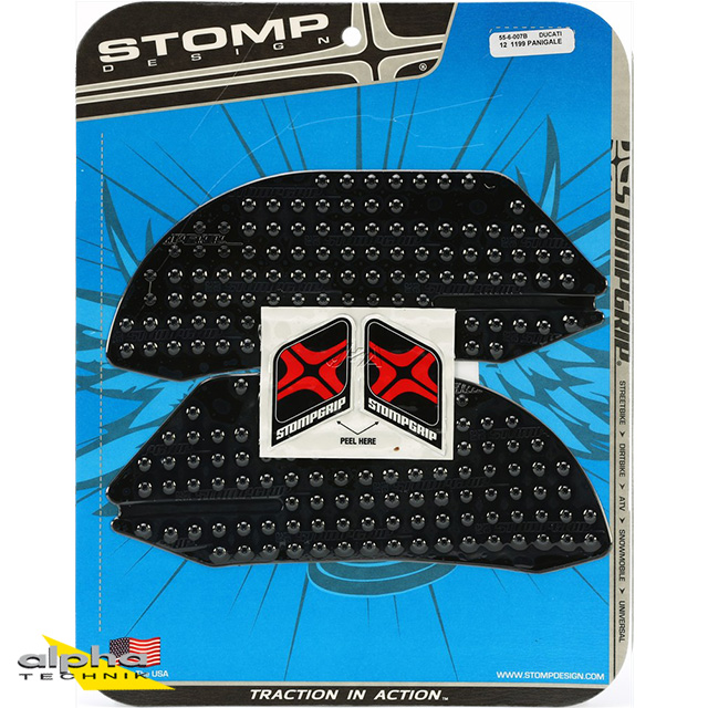 Stompgrip black, Volcano, for Ducati 899/959/1199/1299 Panigale/Panigale V2