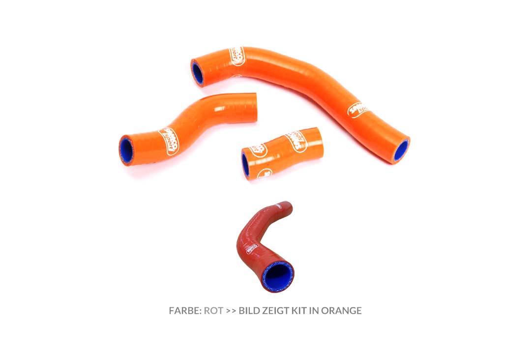 SAMCO SPORT Silicone Hose Kit Red for KTM 450 SXS-F Model Year 2007 450 SX-F 450 SMR 450 XC-F Model Year 2007-2010