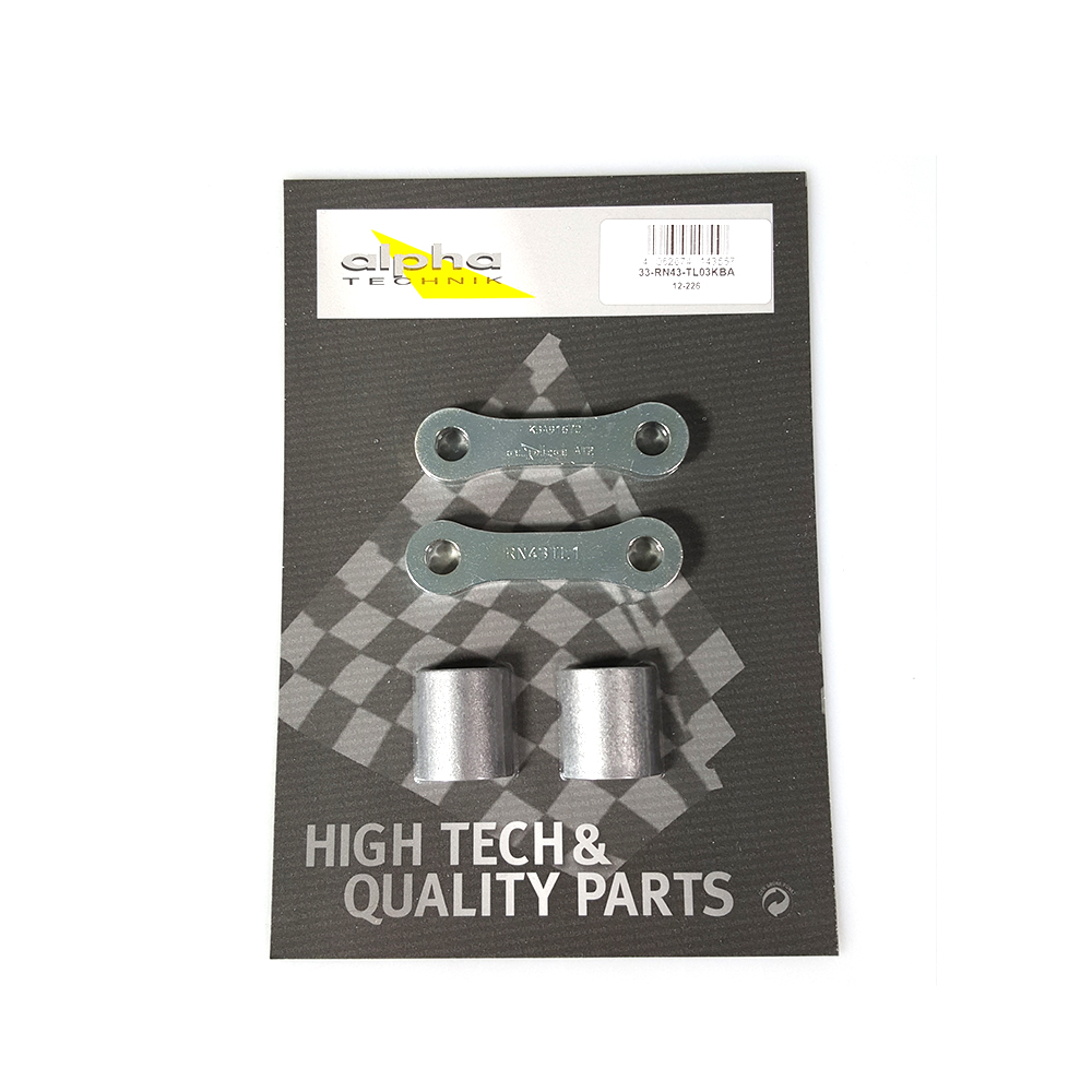 alpha Technik Lowering Kit 25mm for Yamaha XSR900, MTM850; Type RN43; Model Year 2016-