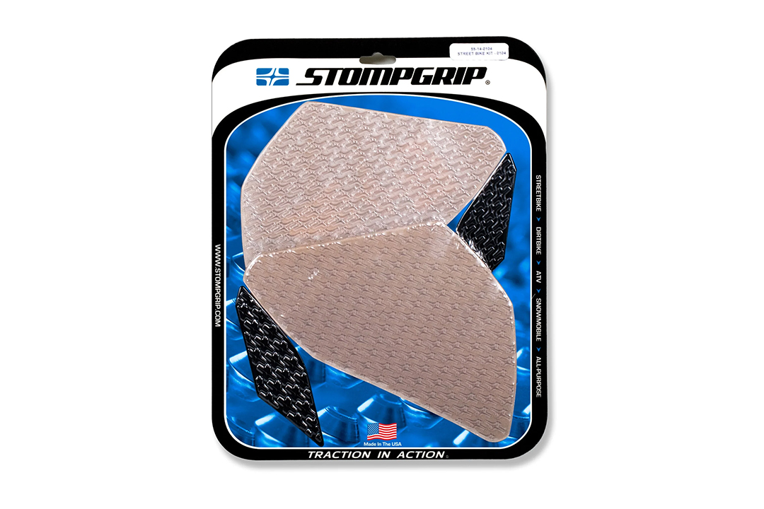 Stompgrip hybrid, Icon, for Yamaha YZF-R3, YZF-R25, 2015-2018