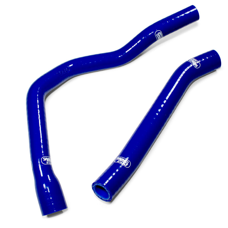 SAMCO SPORT Silicone Hose Kit blue for Yamaha YZ85 Model Year 2019-2023