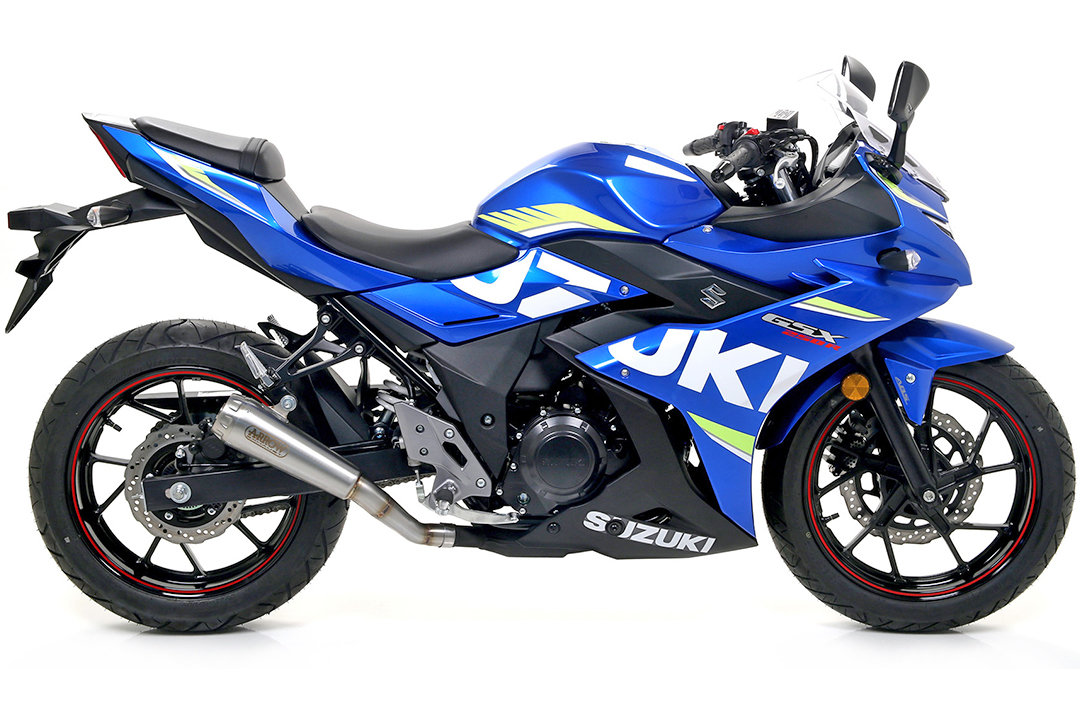 ARROW PRO RACE Exhaust for Suzuki GSX-250R 2017-, Stainless Steel