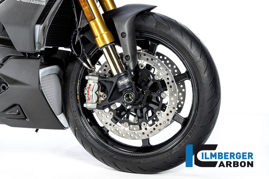 Ilmberger Carbon Front Fender fronte, matt, Ducati Diavel 1260, 2019-