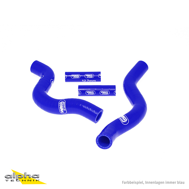 SAMCO SPORT Silicone Hose Kit Blue for Suzuki RM250 Model Year 2001-2012