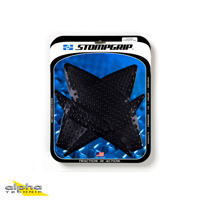 Stompgrip black, Volcano, for Yamaha YZF-R1(M), 2015-2025