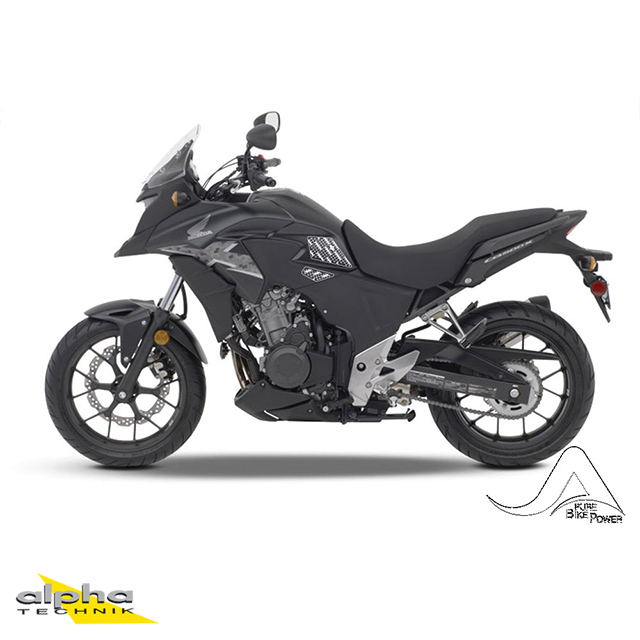Stompgrip clear, Volcano, for Honda CB500X, 2013-2015