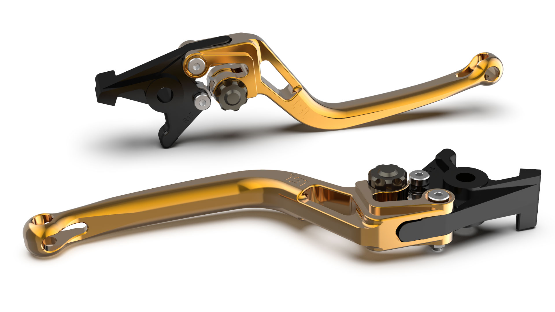 LSL clutch lever BOW L83R, gold/anthracite