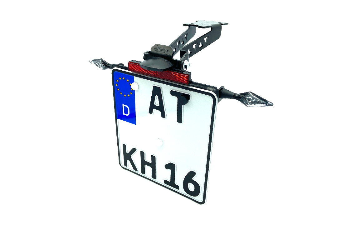 License Plate Holder for Honda CB500F, CBR500R and CB750 Hornet, from model year 2017-