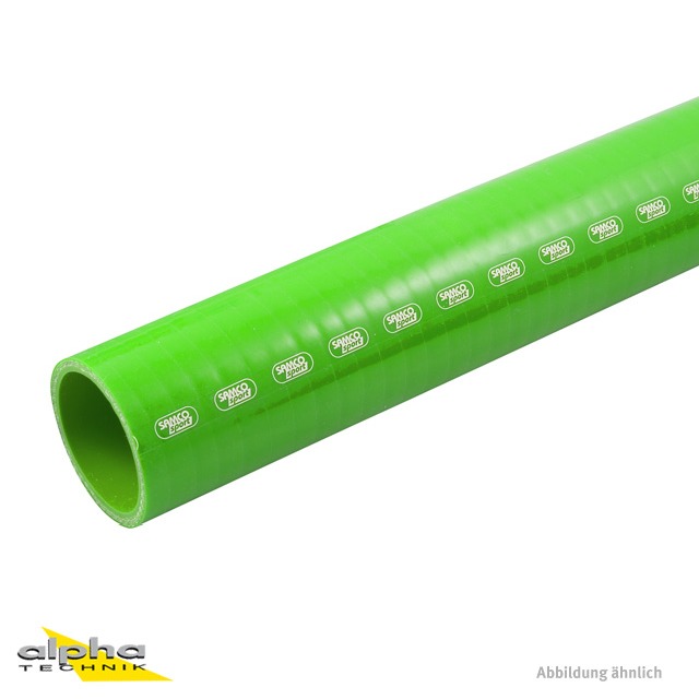 SAMCO SPORT Silicone Hose Straight Green Inner Diameter 25 mm