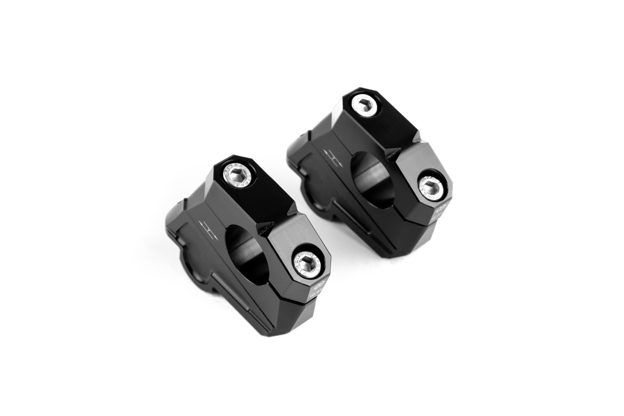 GILLES 1D.GT handlebar risers, black