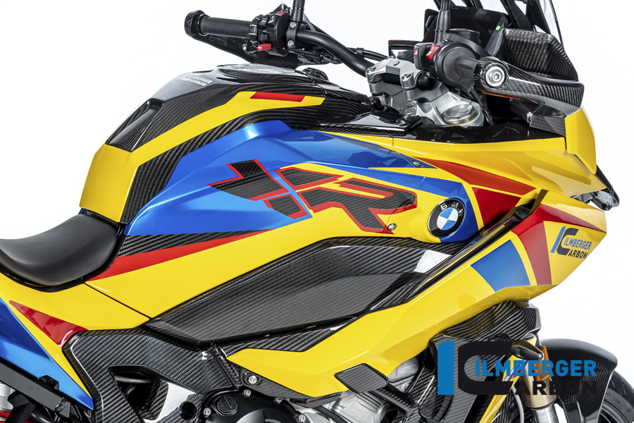 Ilmberger Carbon Adventure fuel tank (Set), glossy, BMW S1000XR 2020- M1000XR 2024-