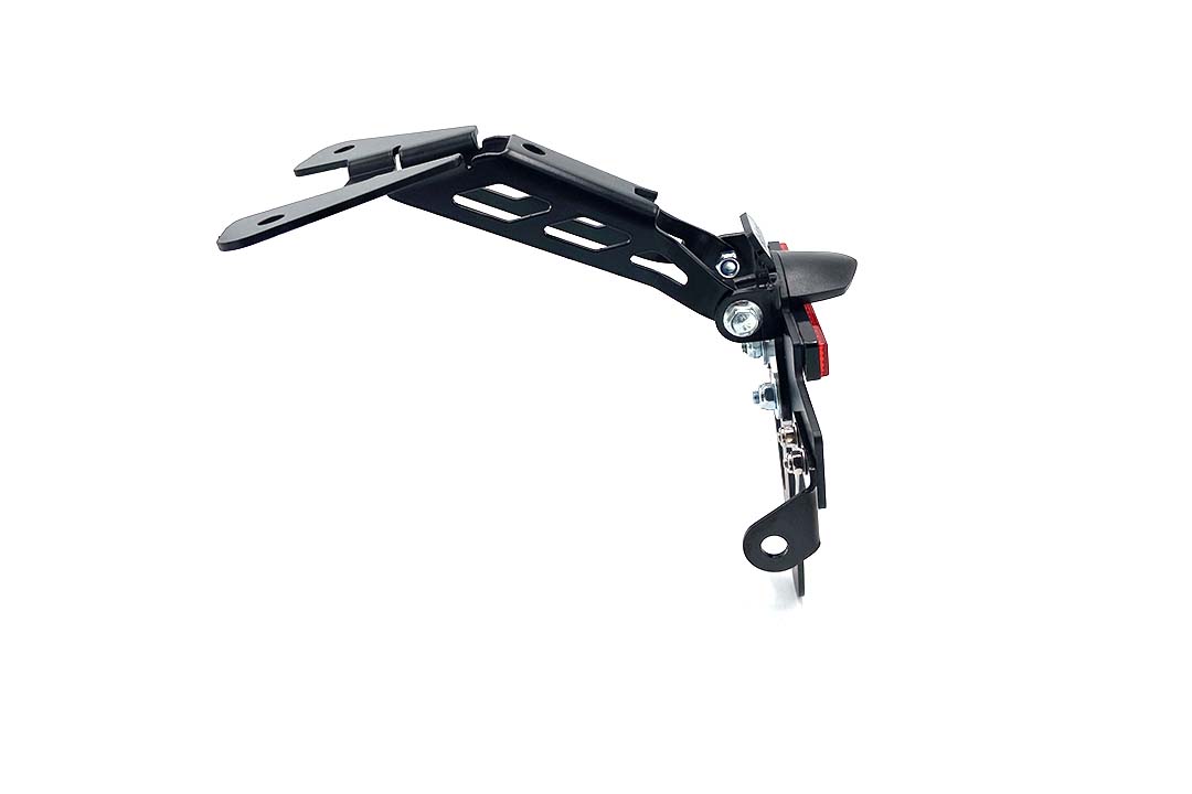 alpha Technik License Plate Holder for Aprilia RS125 and Tuono 125, Type XA / XT, Model Year 2021-