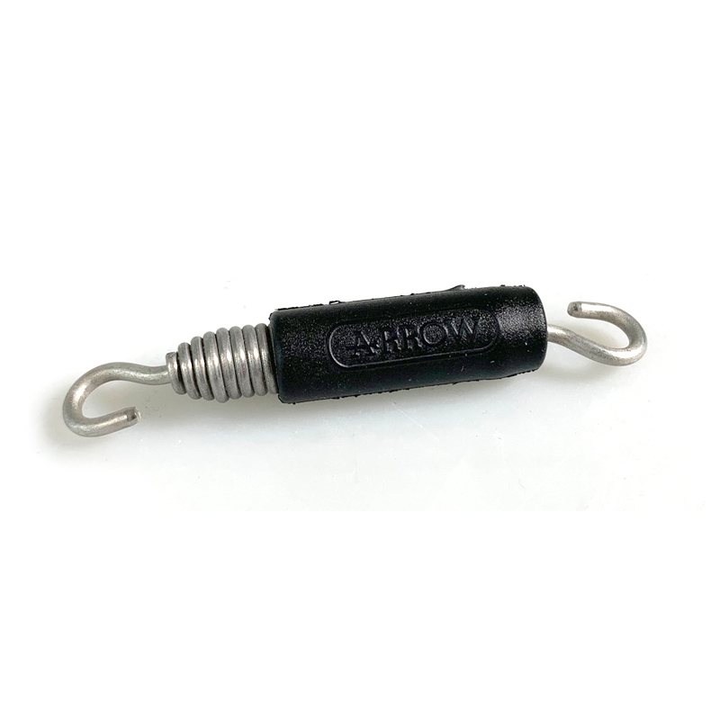 ARROW Tension Spring 80 mm with Drawn Hook and Rubber