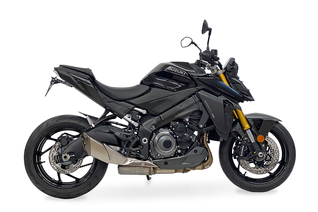 alpha Technik Number Plate Holder for Suzuki GSX-S1000 and GSX-S950, Type WEK0, WEK1, WEK2, Model Year 2021-