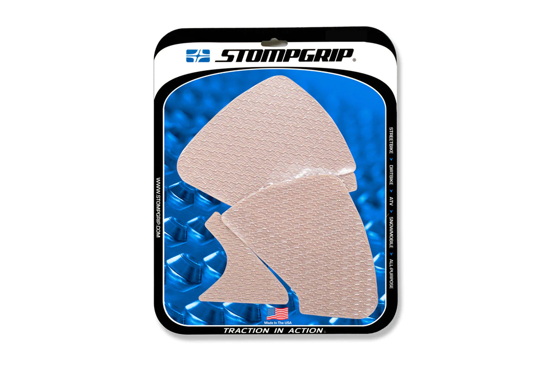 Stompgrip fuel tank Pad clear, Icon, Streetbike fuel tank Kit - fuel tank sides, for Ducati Monster 937 (+), 2021-2022