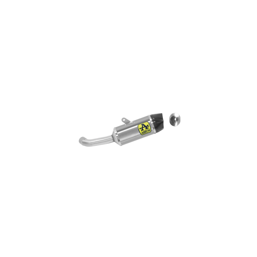 ARROW INDY RACE Exhaust for Husqvarna Svartpilen 401 / Vitpilen 401 2020-, Aluminium