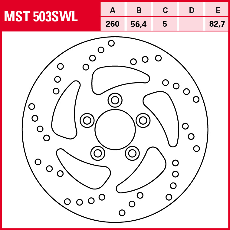 LUCAS FIXED BRAKE DISC