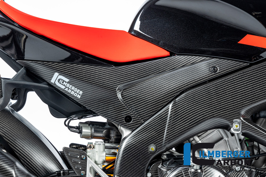 Ilmberger Carbon Side Cover right side R/S Matt for Aprilia RSV4 / Tuono V4 2021-