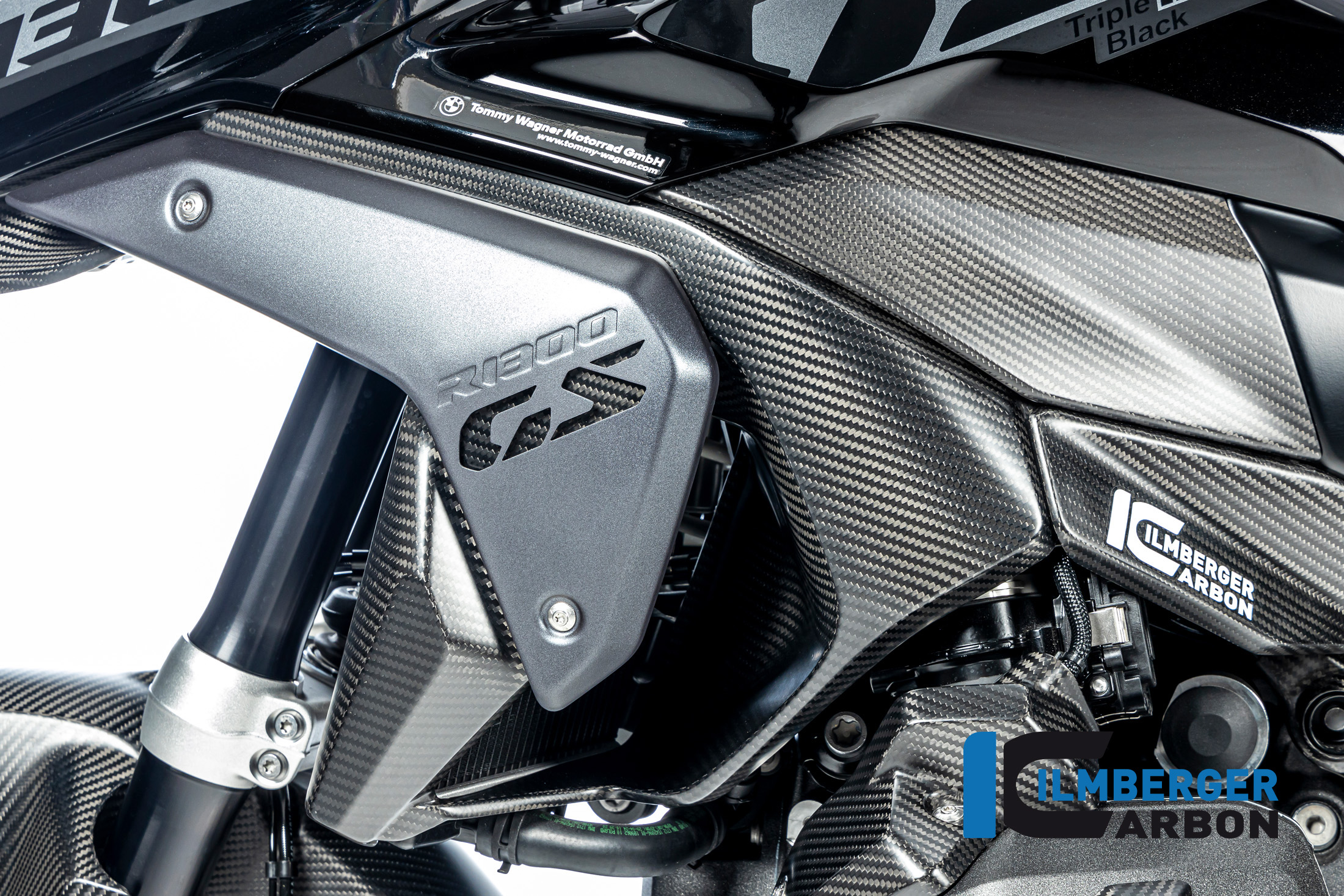 Ilmberger Carbon Air Outlet Fairing, Matte, Glossy, BMW R1300GS 2023-