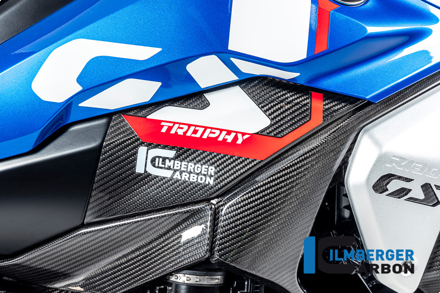 Ilmberger Carbon fuel tank cover lower right side R/S (upper part), gloss, BMW R1300GS 2023-