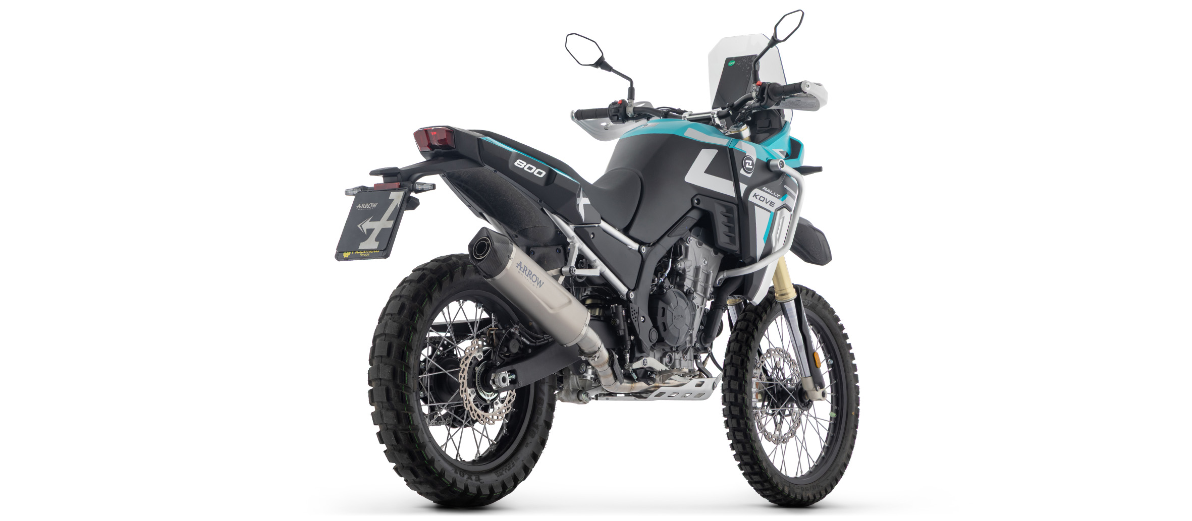 ARROW INDY RACE EVO Titanium Exhaust for KOVE 800X Pro, Rally, Model Year 2025-