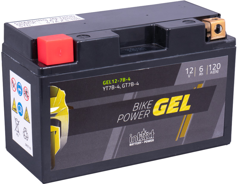 Intact GEL Battery YT7B-4 / GT7B-4