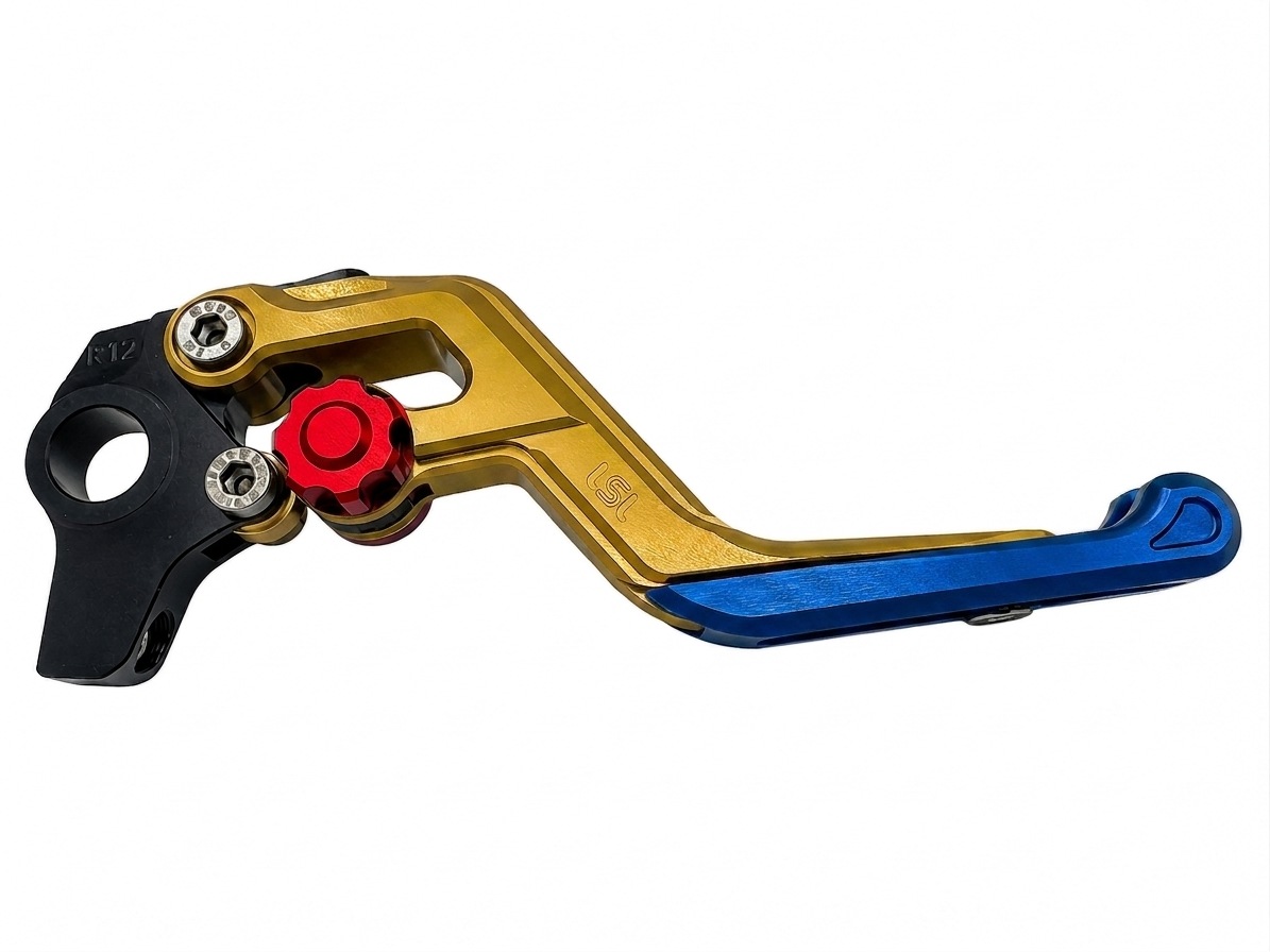 LSL ERGONIA Brake Lever R34R Gold/Red/Blue