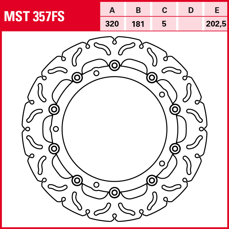 LUCAS FLOATING BRAKE DISC