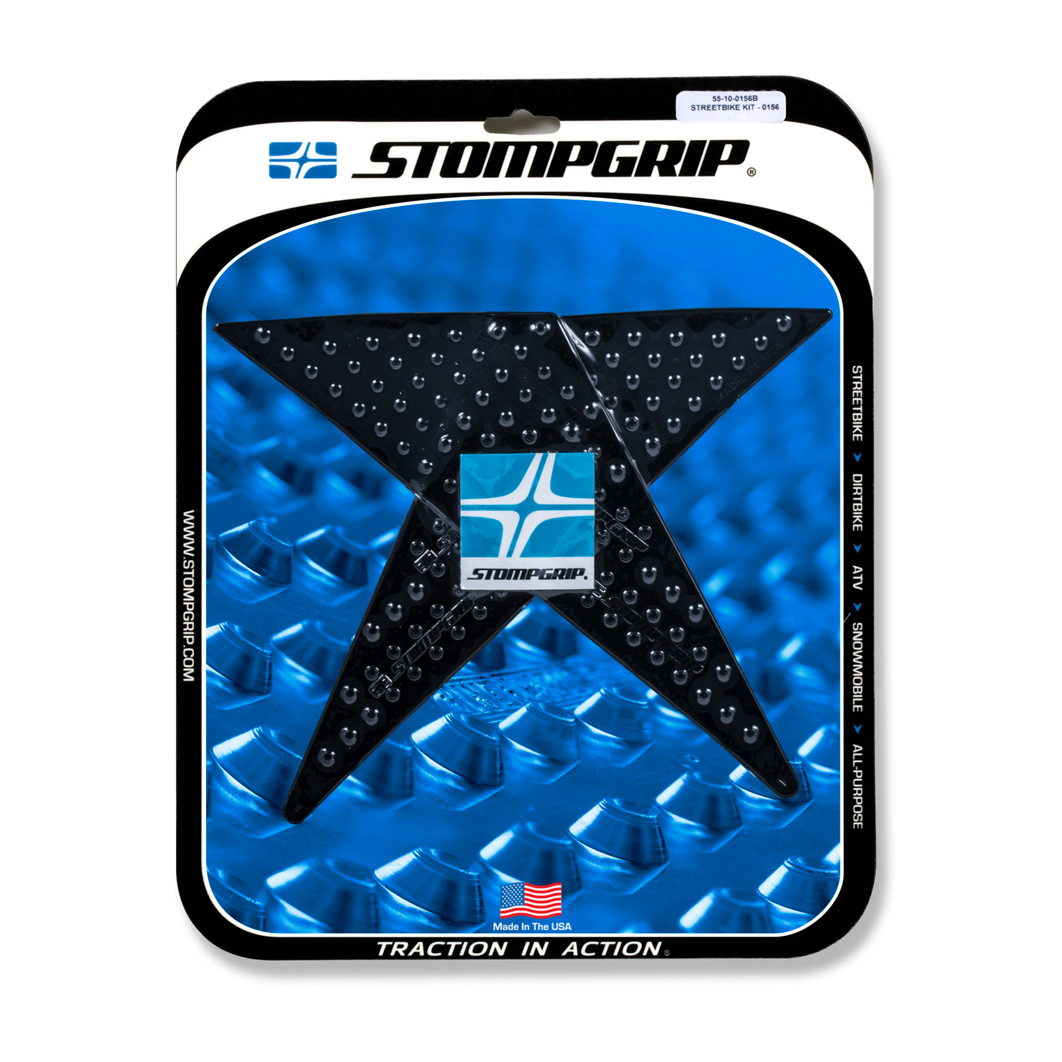 Stompgrip black, Volcano, for Honda GL 1800 Gold Wing, 2018-2025