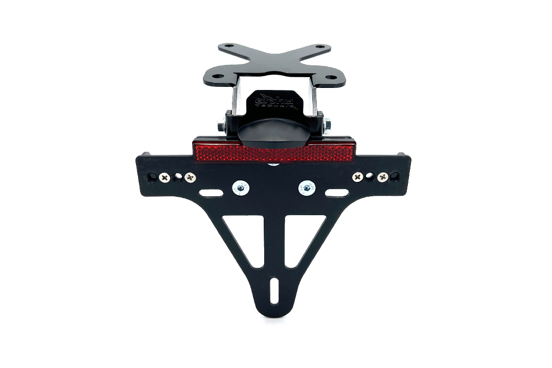 alpha Technik Number Plate Holder for Yamaha Fazer 8 / FZ8 from 2010 and FZ1 from 2006-