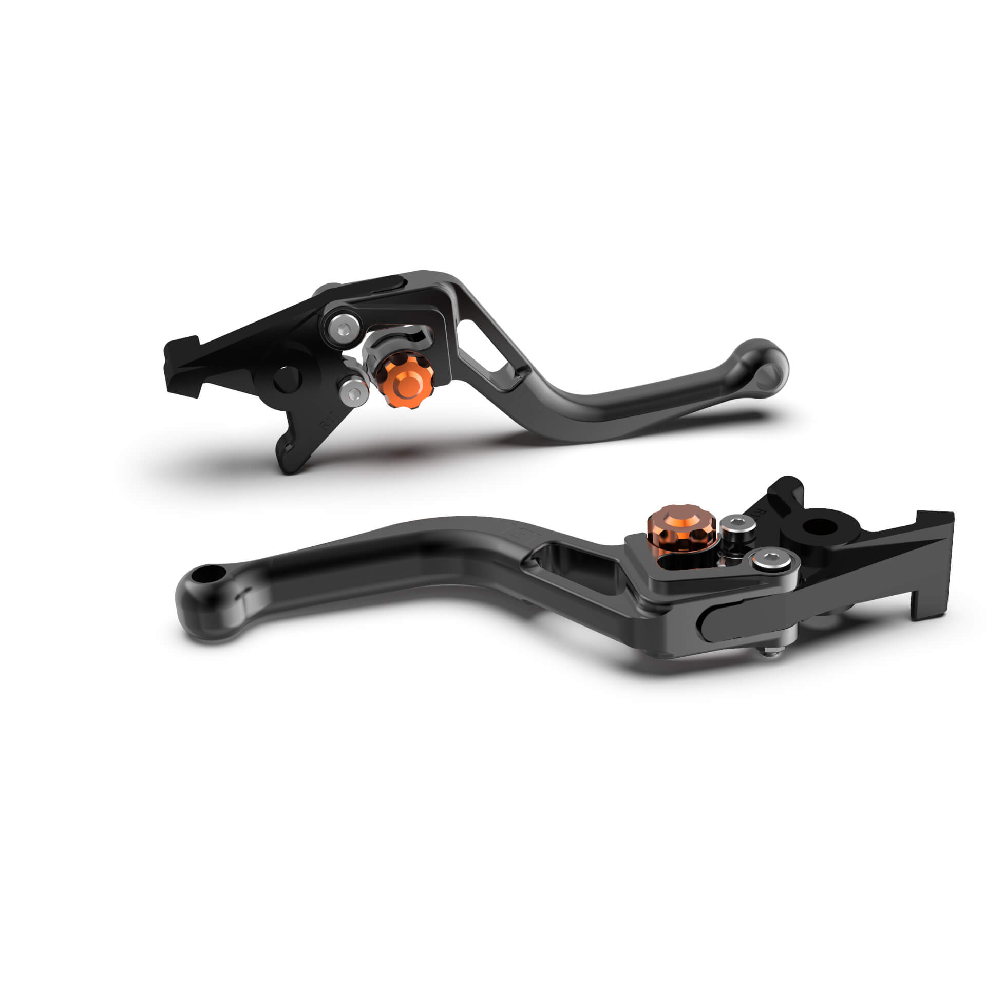LSL clutch lever BOW L34, short, black/orange