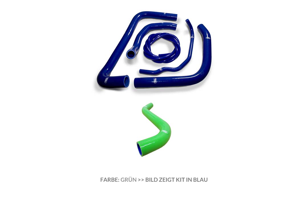 SAMCO SPORT Silicone Hose Kit Green for Honda CBR900RR Model Year 1992-1993