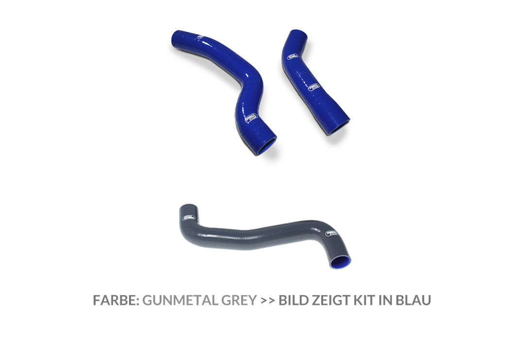 SAMCO SPORT radiator hose kit gunmetal grey for KTM 890 Duke R model year 2020-2024