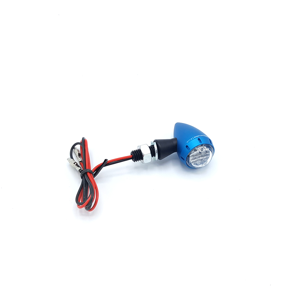 Barracuda flasher light, turn signal S-LED B-LUX blue
