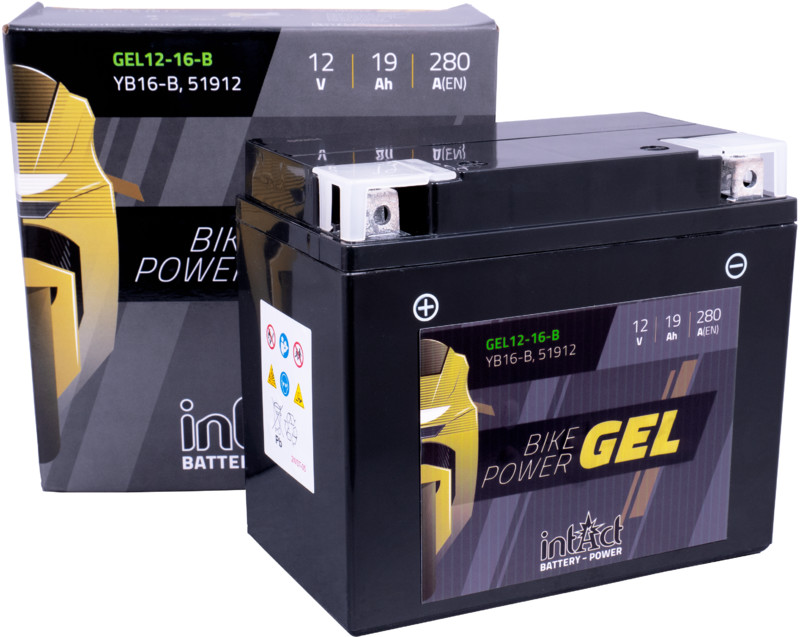 Intact GEL Battery YB16-B / 51912