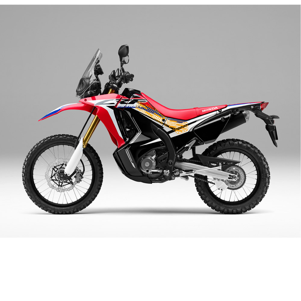 Stompgrip clear, Volcano, for Honda CRF250 Rally, 2017-2020