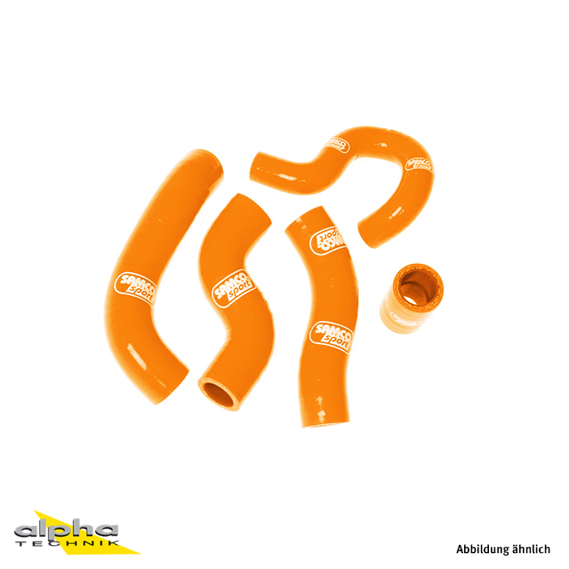 Samco Silicone Hose Kit orange KTM, Husaberg, Husqvarna