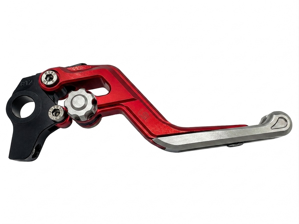 LSL ERGONIA Brake Lever R14 Red/Silver/Silver