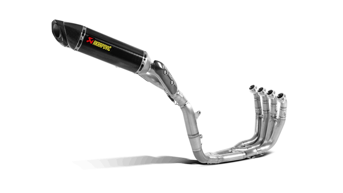 Akrapovic Evolution Line KIT (Carbon) exhaust system for Yamaha YZF-R1 2009-2014