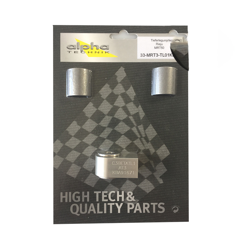 alpha Technik Lowering Kit 45mm for Rieju MRT50; Type MRT3; Model Year 2018-