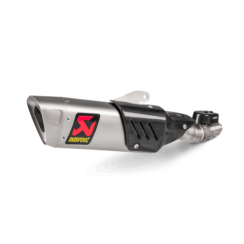 Akrapovic Slip-On Line (Titanium) Exhaust for Yamaha YZF-R6 Model Year 2017-