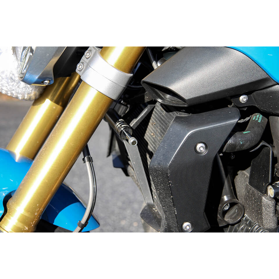 LSL Steering Damper Kit with Component Certificate for BMW R1200R/RS, Type R12WR, Model Year 2015-2016, R1200R, Type 1R12, 2017-2018, Titanium