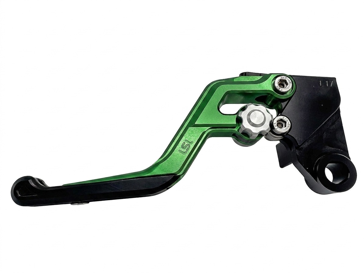 LSL ERGONIA clutch lever L08 Green/Silver/Black